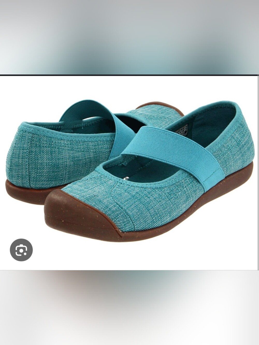 Keen Sienna Mary Jane Aqua Blue 9.5
